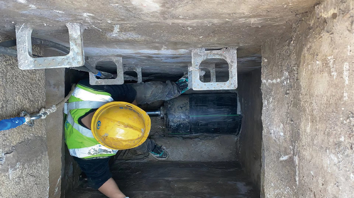 夏津HDPE短管内衬法